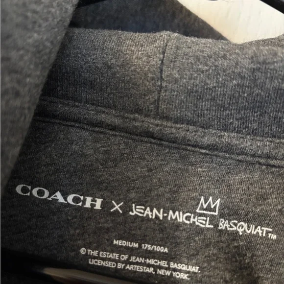 Coach Rexy Gray Hoodie with Colorful Dinosaur! 🦖 Medium - Picture 5 of 7